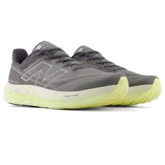 Imagem de New Balance Tênis de corrida masculino Mvngov6, Cinza/verde-claro/prata metálico, 39