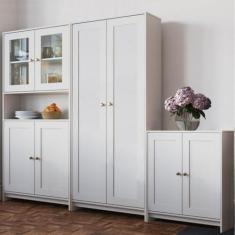 Imagem de Conjunto de Armários para Cozinha Americano 3 Peças Branco