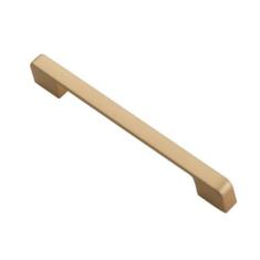 Imagem de 1pc ouro fosco móveis porta alças liga de zinco armário de cozinha alças armário puxa puxadores de gaveta ferragem, 160mm