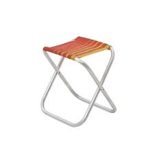 Imagem de Banqueta de Praia Tramontina Fiji em Alumínio com Assento Laranja e Amarelo