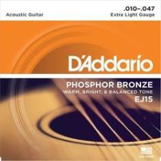 Imagem de Encordoamento Daddario Violão Phosphor Bronze 0,10