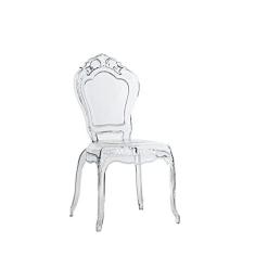 Imagem de Cadeira Belle Epoque Transparente sem Braço MK-956 - Makkon