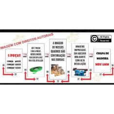 Imagem de Quadros Decorativos Mosaico Para Sala  Maria Mae De Jesus