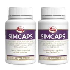 Imagem de Simcaps Kit 2X 60 Cápsulas - Probióticos Para Equilíbrio Da Flora Inte