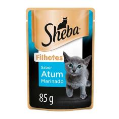 Imagem de Racao Umida Sheba Gatos Adultos Atum Marinado Sache 85gr