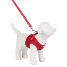 Imagem de Peitoral Urban Puppy Para Cães Colete Aerado Vermelho - Tamanho Gg