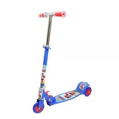Imagem de Patinete Radical 3 Rodas Patrulha Da Justiça Azul Dmr5667 - Dm Radical