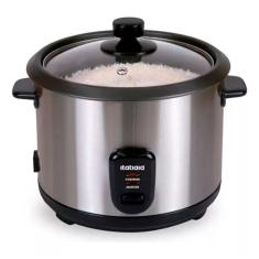 Imagem de Panela De Arroz Eletrica Midi Itatiaia - 1,5l 127v 500w Inox Com Preto