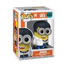 Imagem de Boneco de vinil Funko Pop! Rocks Minions x bts Jimin 10 cm