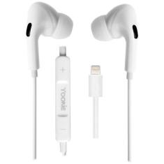 Imagem de Fone de Ouvido Yookie EL02 com Microfone e Cabo de 1.2 Metros - Branco
