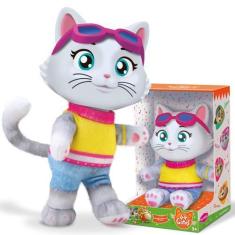 Imagem de Boneco Lampo Milady Brinquedo 44 Gatos Infantil Super Fofo - Bambola, 