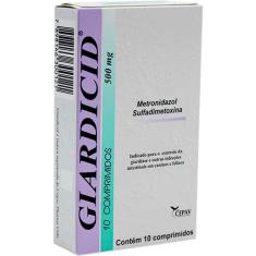 Imagem de Giardicid 500mg 10 Comprimidos - Cepav