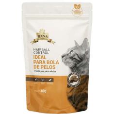 Imagem de Snacks Hana Healthy Life Hairball Control para Gatos Adultos - 60 g