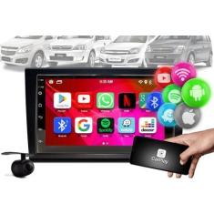 Imagem de Central Multimidia Android E Carplay + Camera + Moldura Corsa Meriva V
