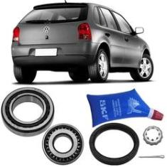 Imagem de Kit Rolamento Roda Gol G3 G4 2001 a 2014 Traseiro Sem Abs Skf