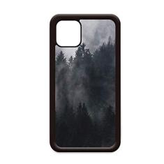 Imagem de Capa Dark Forest Mountain Fog Mist para iPhone 12 Pro Max para Apple Mini Mobile Case Shell