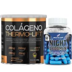 Imagem de Colágeno Hidrolisado Verisol Termogênico + Night Abdomen Bodyaction -