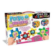 Imagem de Jogo Da Memória Polvo Das Emoções 20 Peças Big Star Idade +3 - Big Sta