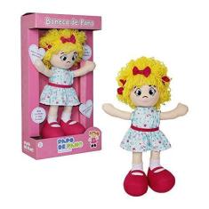 Imagem de Boneca de Pano Bia a Partir de 1 Ano Papo de Pano 45cm