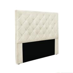 Imagem de Cabeceira Cama Box Casal 140 Cm Tania Linho S04 - D`rossi Cor Natural