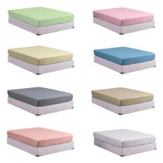 Imagem de Lençol Infantil Solteiro 200 Fios Algodão com Elástico Hotel Pousada