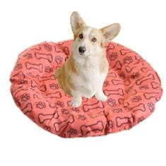 Imagem de Cama Pet Gelada Refrescante Para Cachorro E Gato Redonda - Meu Pet