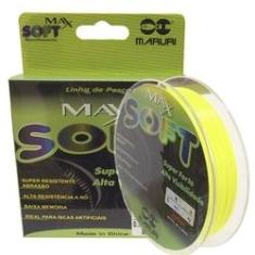 Imagem de Linha Monofilamento Maruri Max Soft 35Lb Verde (0.52mm - 300m)