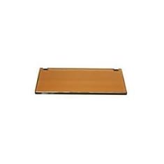 Imagem de Porta Shampoo Reto Em Vidro Bronze Lapidado - Aquabox - 30cmx14cmx10mm