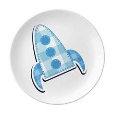 Imagem de Universo Alienígena Espacial Monstro Prato Decorativo de Porcelana Salver Prato de Jantar