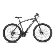 Imagem de Bicicleta Aro 29 KSW XLT 21v Shimano Tourney, 19, Preto, Prata