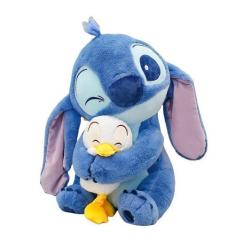 Imagem de Pelucia stitch com patinho desenho 30cm