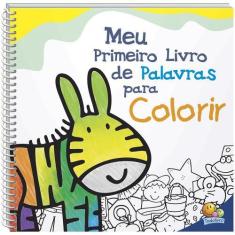 Imagem de Livro - Meu Primeiro Livro de Palavras para Colorir