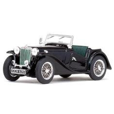 Imagem de Miniatura Anos 40 MGTC Open 1945 1/43 Vitesse Detalhado, Preto