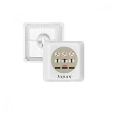 Imagem de DIYthinker Teclado mecânico tradicional japonês, com teclas de sushi, kit de atualização para jogos PBT