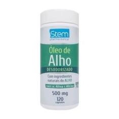 Imagem de Óleo de Alho Desodorizado 500mg (120 Cápsulas) - Stem Pharmaceutical