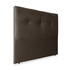 Imagem de Cabeceira Casal 140cm Sofia Suede Marrom ID Milani Store