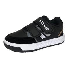 Imagem de Tênis Infantil Napa Menino Via Vip Bebe Tira Aderente VV2803