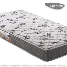 Imagem de Colchão Ortopédico Solteiro Herval Ortopedic Black, Espuma Alto Suport