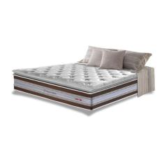 Imagem de Colch o King De Molas Ensacadas D33 Com Pillow Top Cama Inbox