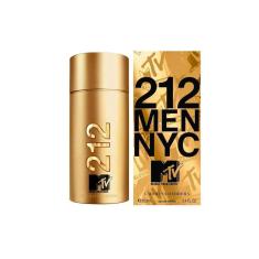 Imagem de Perfume Masculino Eau De Toilette Carolina Herrera 212 Men Nyc Mtv 100Ml