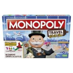 Imagem de Jogo De Tabuleiro Hasbro Gaming Monopoly Travel World Tour 8+ Years