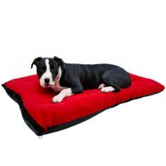 Imagem de Cama Futon Grande Cochonete para Cachorros e Gatos com Ziper - Supri P