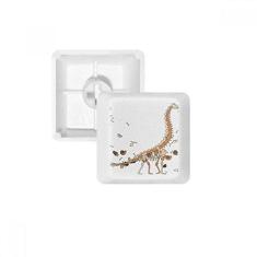 Imagem de Kit de atualização para jogos com teclado mecânico PBT Dinosaur Grass Enorme Ossos