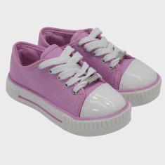 Imagem de Tênis Infantil Casual Molekinha 2565.100 Lona Rosa
