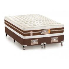 Imagem de Cama Castor Queen Silver Star Air Double Pocket Hibrido 158X198x61 + B
