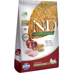 Imagem de Ração Farmina N&D Ancestral Grain Frango Cães Idosos Raças Pequenas - 2,5 Kg