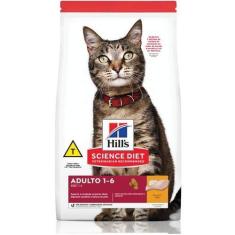 Imagem de Ração Hill's Science Diet Para Gatos Adultos - 3Kg - Hills