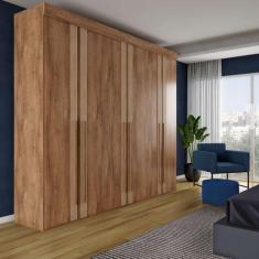 Imagem de Guarda-Roupa Casal Alberto 6 Pt Imbuia - Mobly