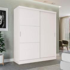 Imagem de Guarda-Roupa Kappesberg 2 Portas De Correr 2 Gavetas Branco