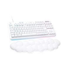 Imagem de Teclado Mecânico Gamer Logitech G713 RGB LIGHTSYNC Com Switch GX Red Linear, Apoio para Mãos em Formato de Nuvem, Compatível Com PC e Mac, Layout ABNT